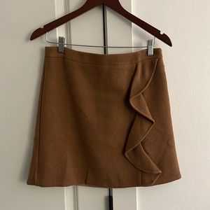 J Crew Mercantile Ruffle Mini skirt